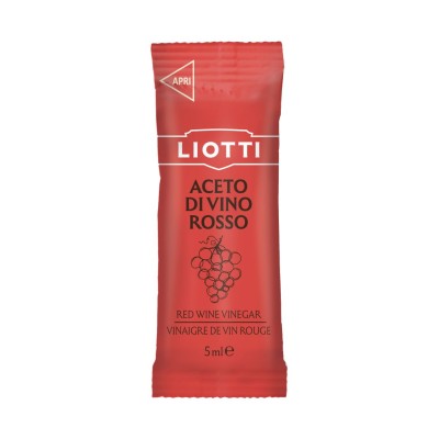 Raudono vyno actas 6%, LIOTTI, 5 ml  x 100 vnt